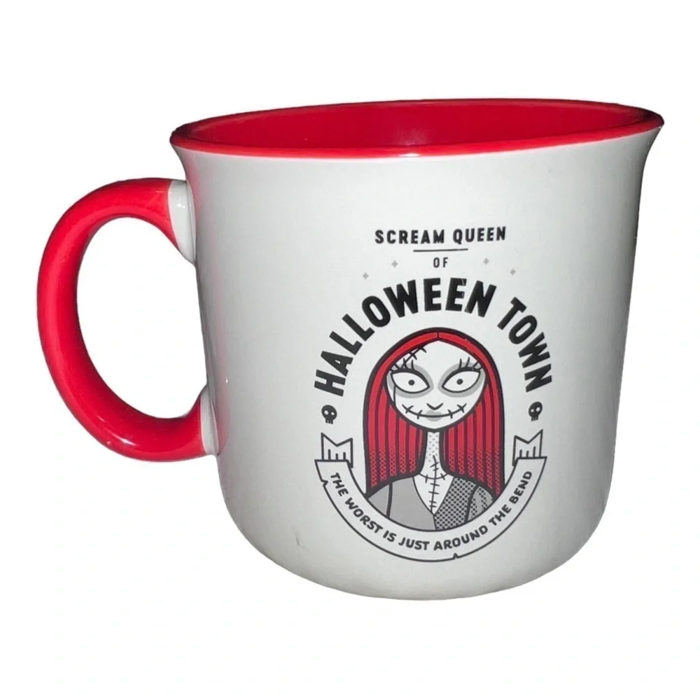 The Night Before Christmas THE SCREAM QUEEN of Halloween Town Ceramic Mug